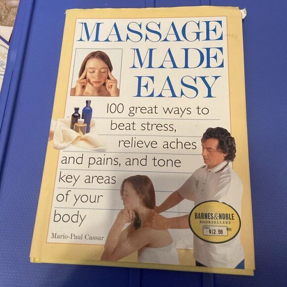 Massage Made Easy - Hardcover By Mario-Paul Cassar - Picture 1 of 3